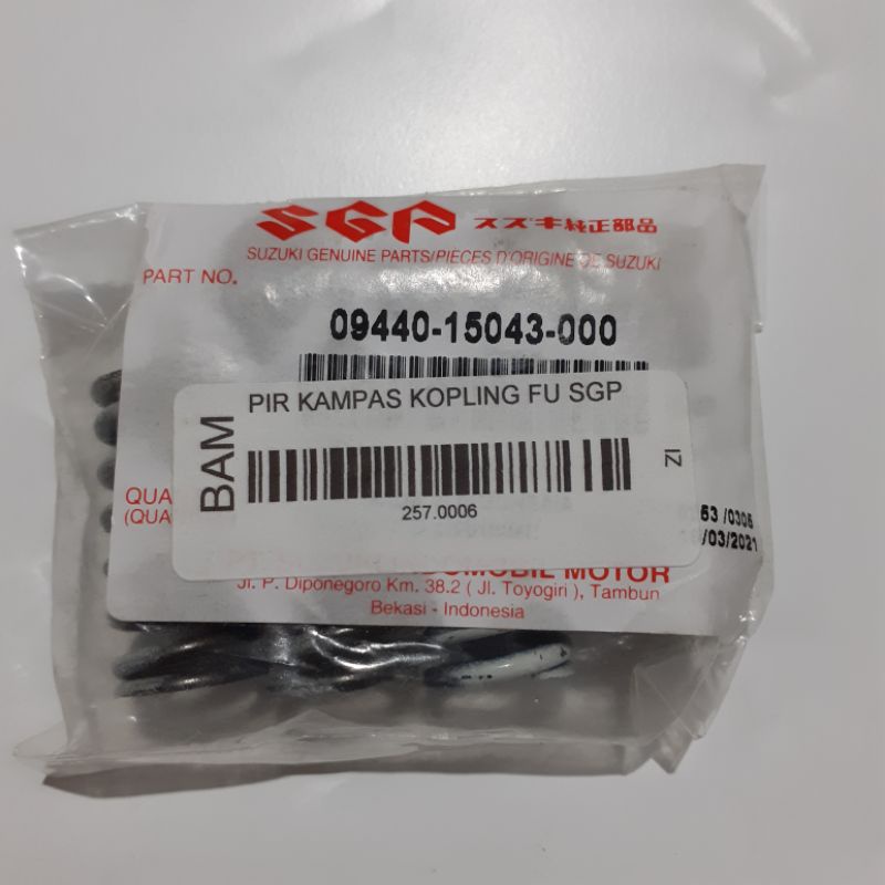 pir kampas kopling satria fu 150 original suzuki satuan 1pc