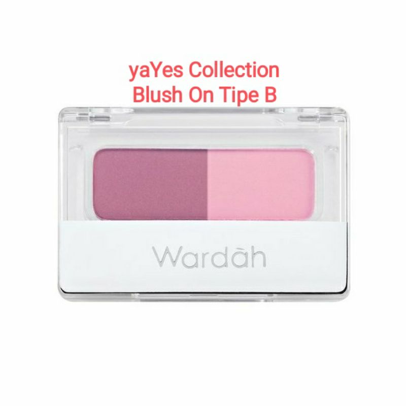 Wardah Blush On 4 gr Make up Wajah perawatan Kecantikan Kosmetik Perona pipi Cosmetic Muka