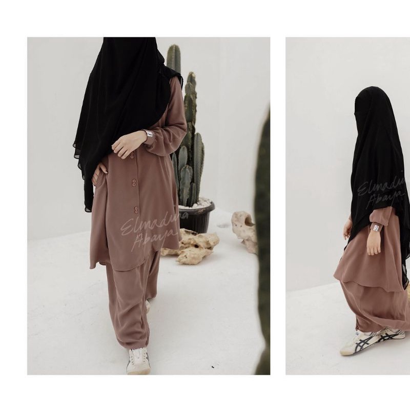 Jakarta set by elmadina abaya