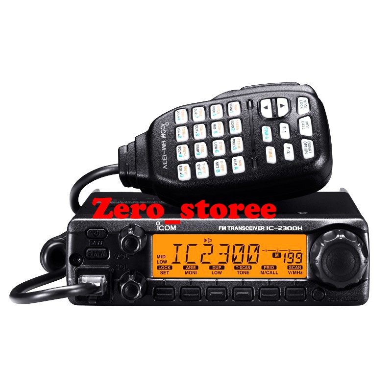 ELI RIG Icom IC-2300H VHF Grnsi 1Th ASLI RIG ICOM 2300 IC2300H IC 2300H IC 2300 Rig Icom IC2300 IC-2300 Eka Lancar Internusa