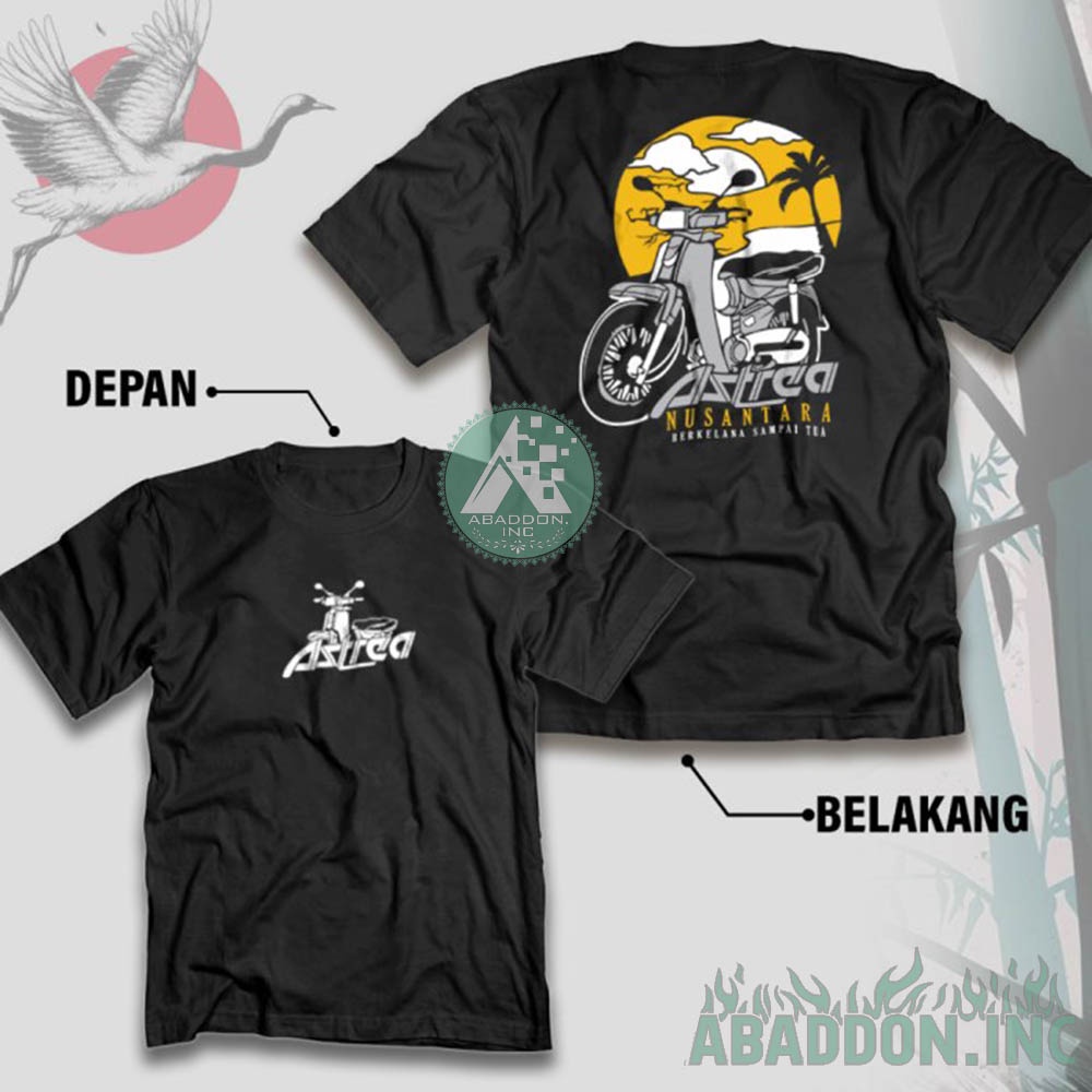 Kaos Honda Astrea Grand Nusantara Motor Classic Prima Legenda Baju Herex Racing Otomotif -7800