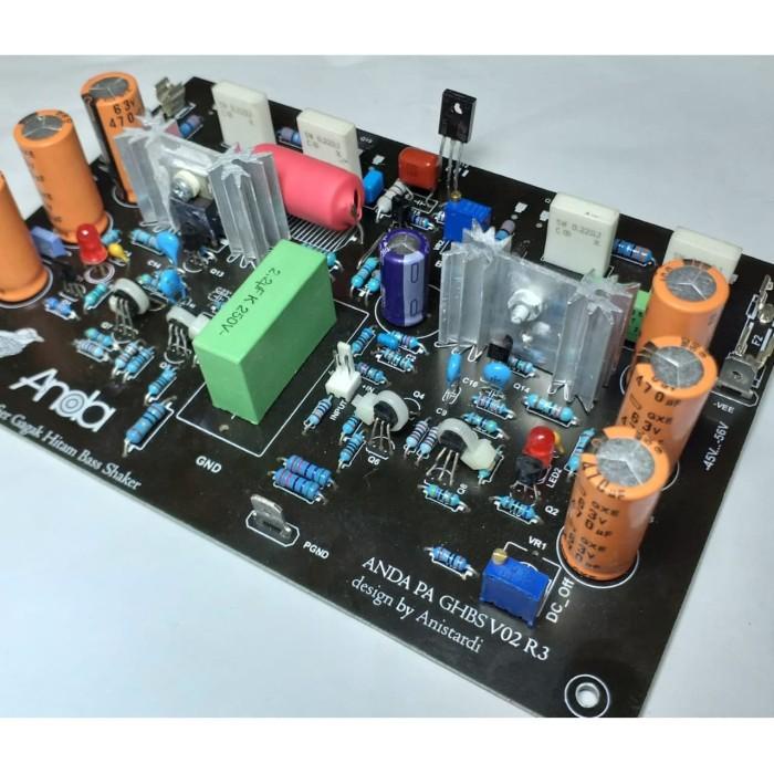 Kit Amplifier Bass Shaker AKA Gagak Hitam