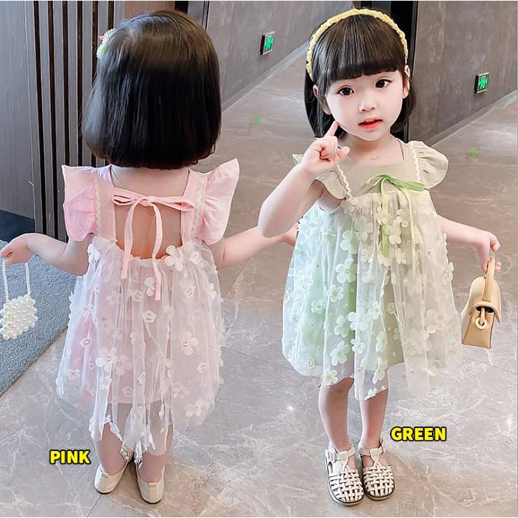 Dress Anak Perempuan Full Lucky Flower