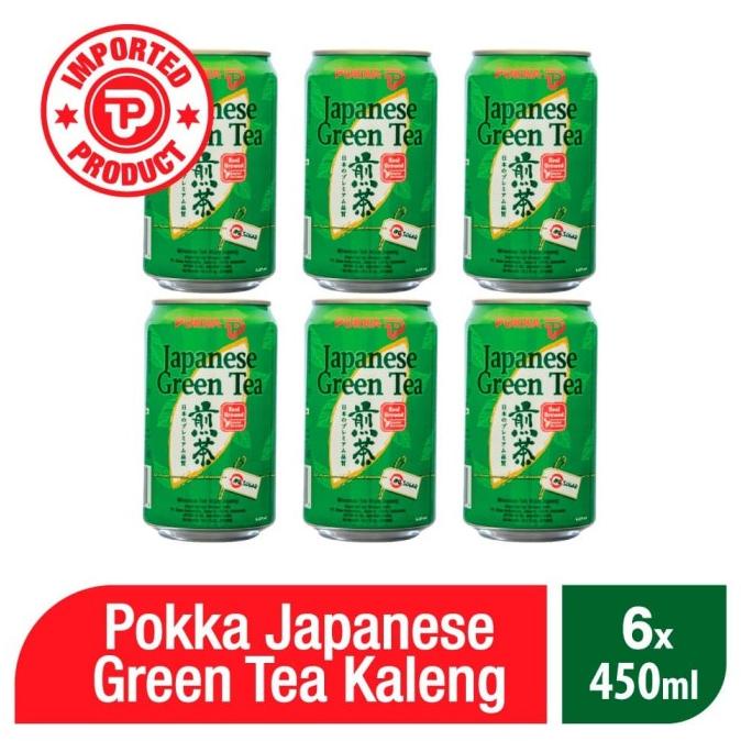 

[ COD ] Pokka Japanese Green Tea -300 ML ( 6 Pcs ) BOOM SALE Kode 336