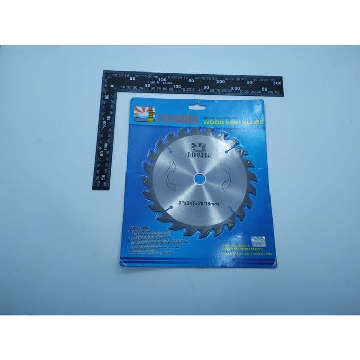 PTM - Mata Circular Saw 7 Inch 24T Mata Gergaji Kayu Saw Blade Cirgularsaw