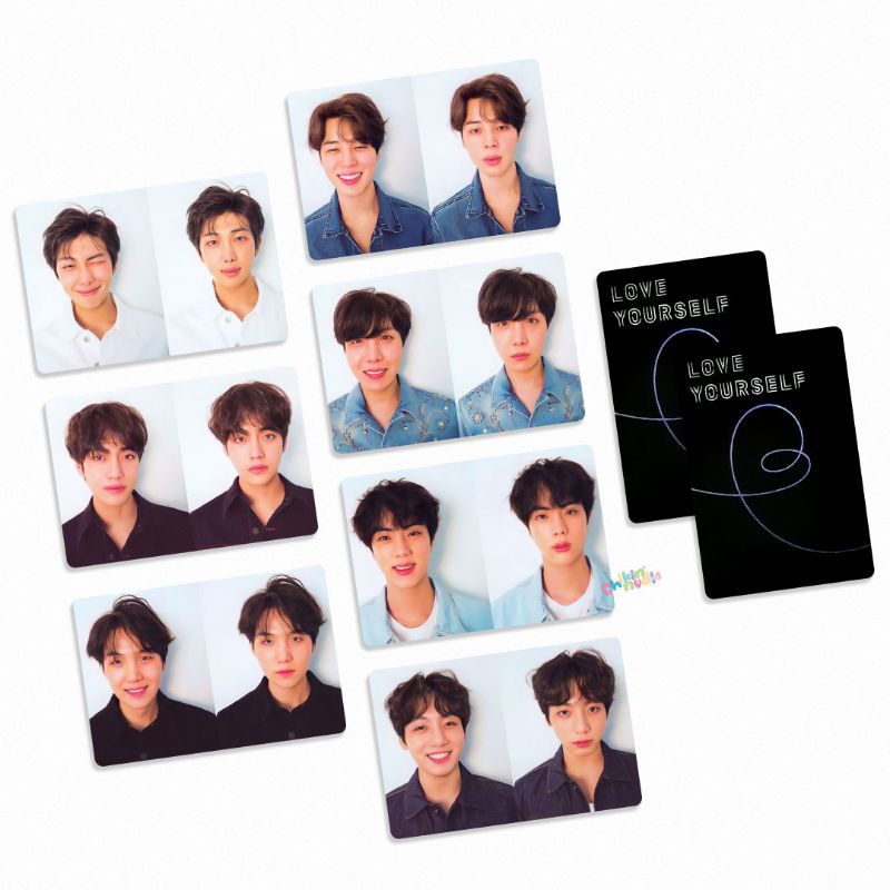 BTS LY Tear R Photocard | PC Dilan Unofficial
