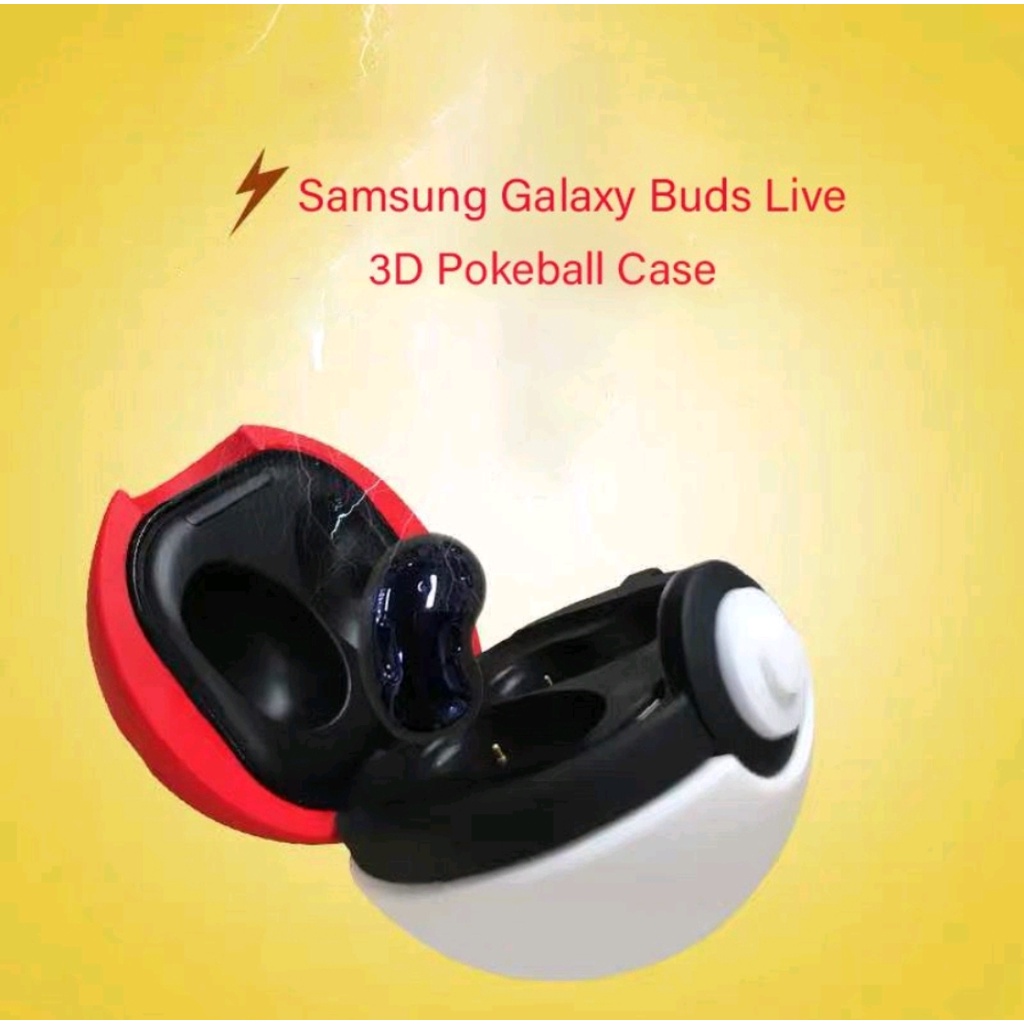 POKEMON 3D Poke Ball Pokeball Samsung Buds Live Buds pro Buds 2 Case Cover Casing