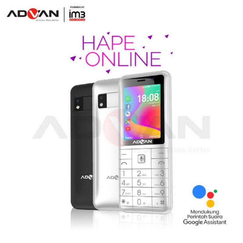 Advan Kai OS 4g LTe bisa whatsapp facebook dan youtube