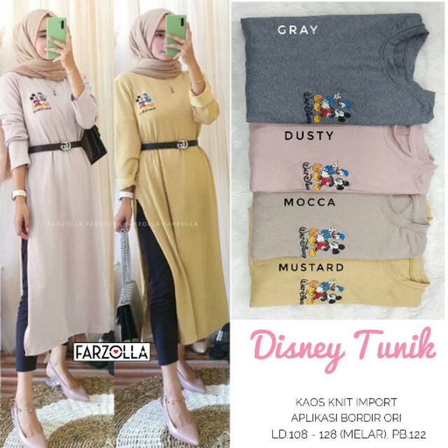 Disney Tunik Bahan Kaos Knit