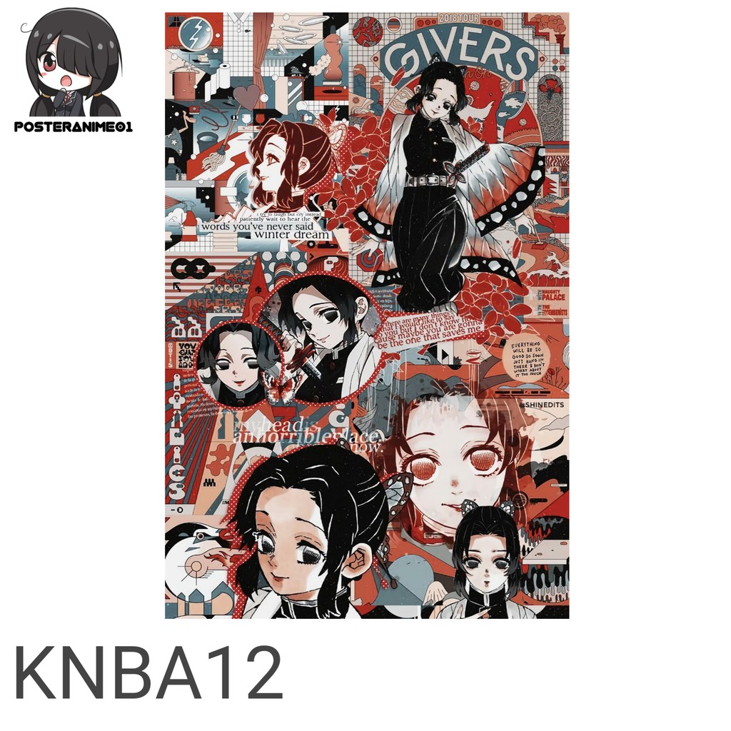 Poster Anime Aesthetic Kimetsu No Yaiba #2 | Poster Aesthetic Anime Kimetsu No Yaiba-KNBA12