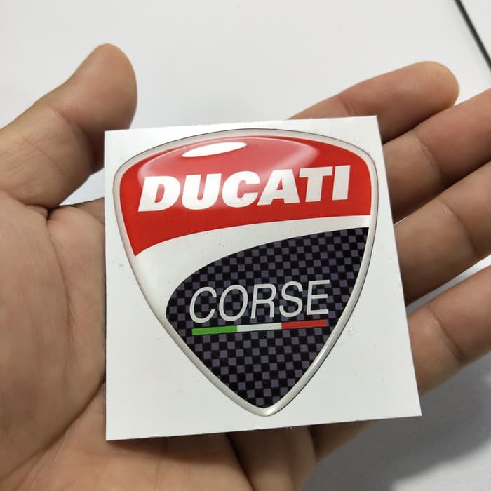 

stiker ducati corse 6,5cm timbul