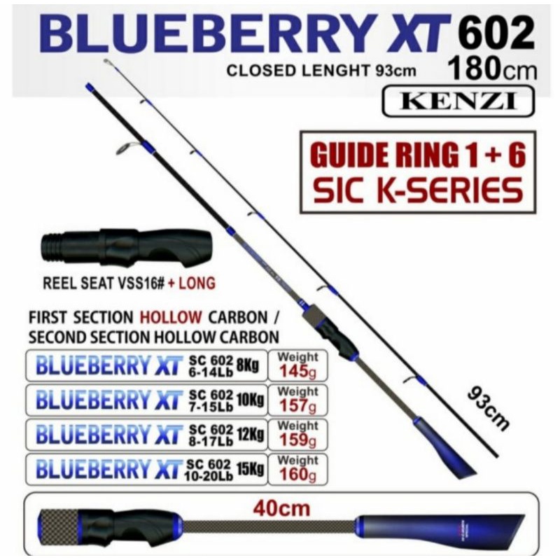 JORAN PANCING KENZI BLUEBERRY XT 602 .... CARBON