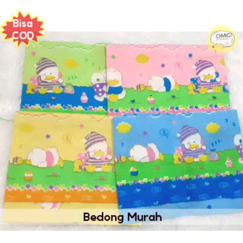 1/2 Lusin Bedong 90 X 90 Cm Selimut Bayi Katun Flanel Bedong Kotak Bedong Jumbo