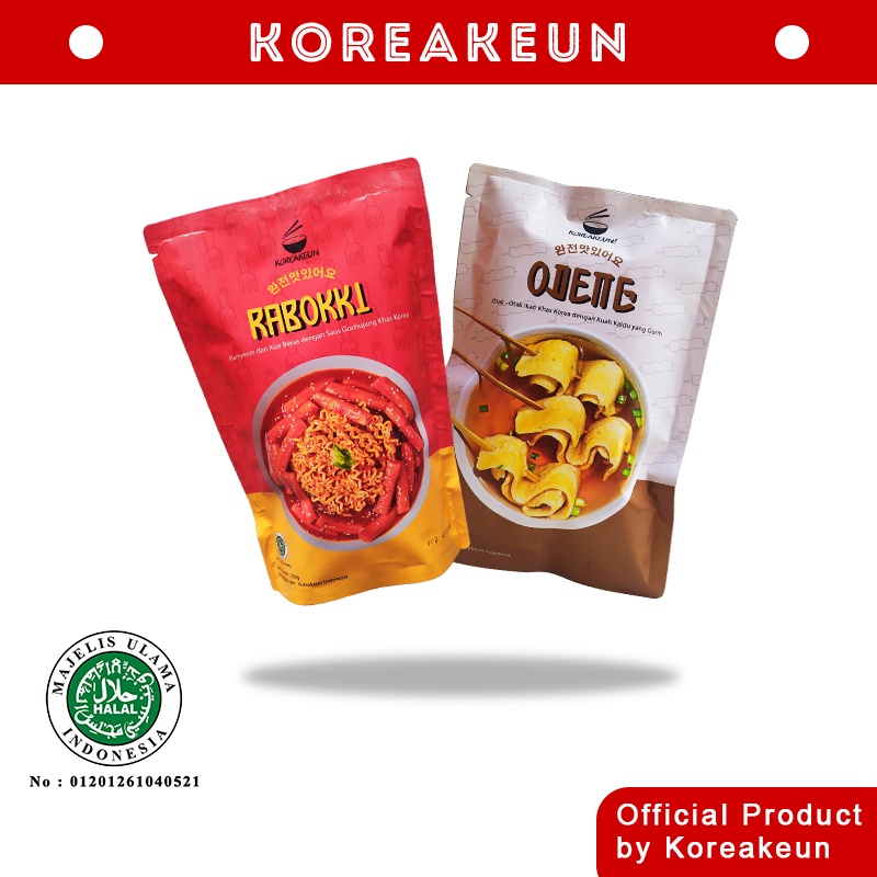 

PAKET BUNDLING 2 KOREAKEUN | RABOKKI + ODENG HALAL