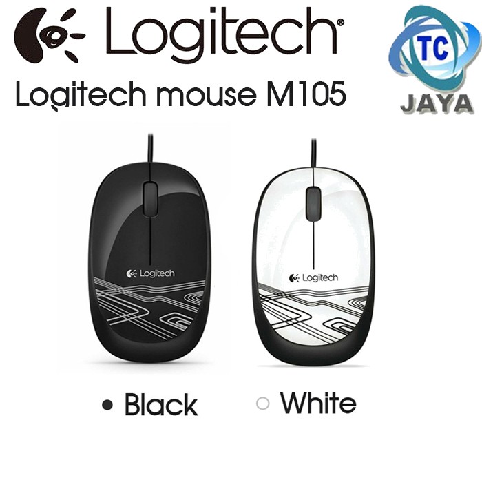 Mouse M105 LOGITECH Wired Optical Plus Mousepad Karakter