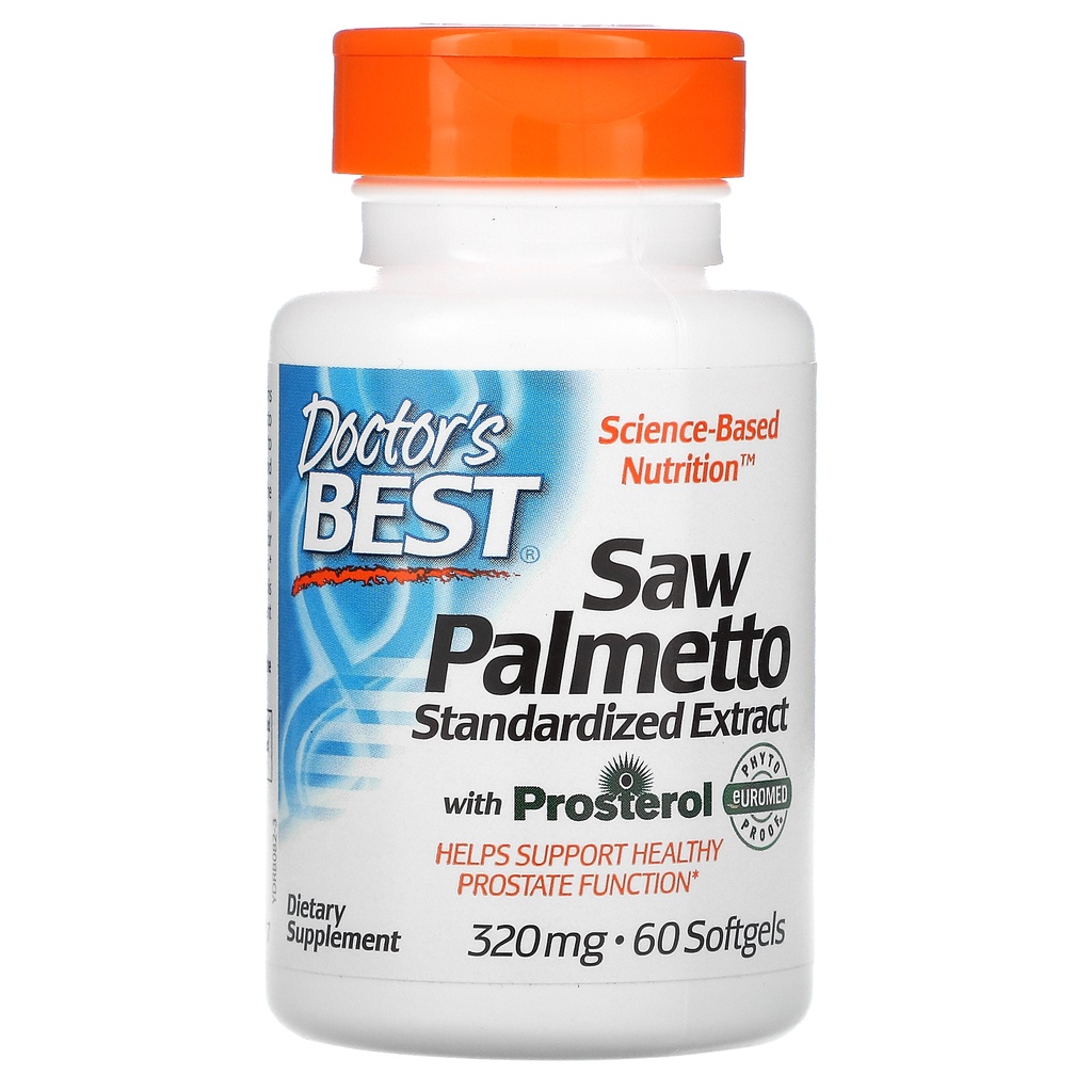 Doctor Best Saw Palmetto w Euromed 320mg Dr best Saw Palmeto Prostat