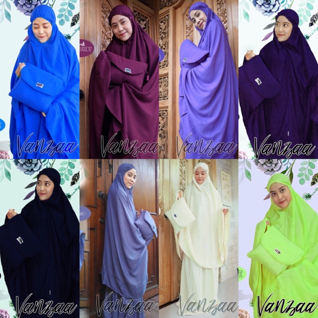 Mukena Bali Vanzaa Polos