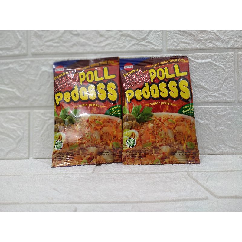 

KOBE Bumbu Nasi Goreng Super Pedas 20g