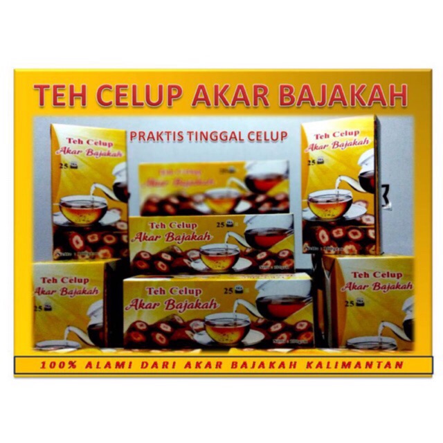 TEH CELUP AKAR BAJAKAH TAMPALA 25PCS herbal obat kanker dan tumor teh bajakah siap seduh nablfashion