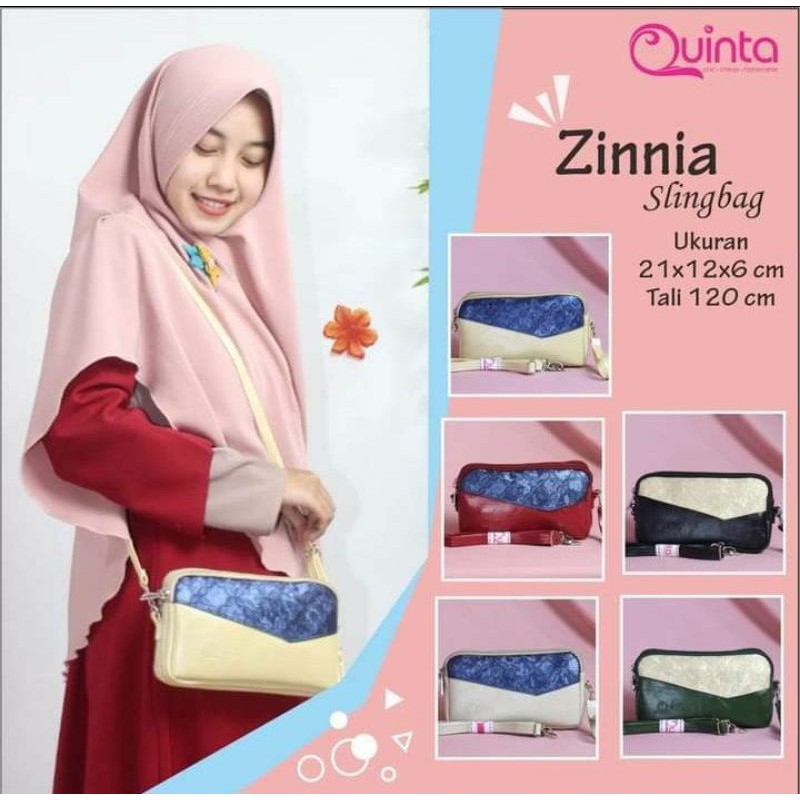 zinnia Sling bag//Quinta//tas ori