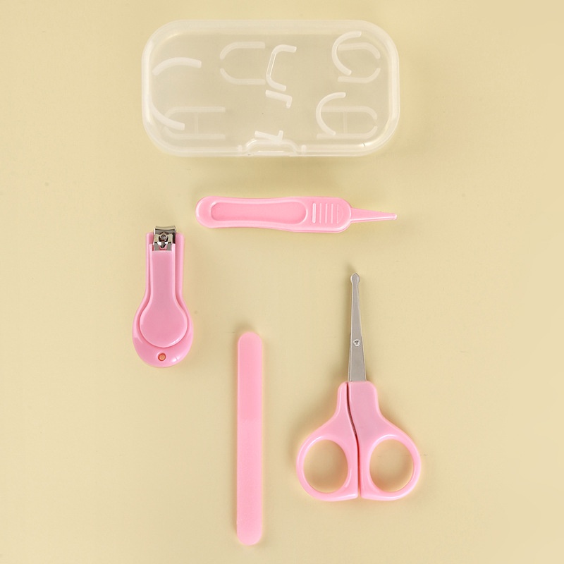 Mysterygirl - Gunting kuku bayi Set Baby Care Kit Set / Menicure Manicure Set Bayi / Gunting Kuku Pemotong /Pinset /Kuku Kikir