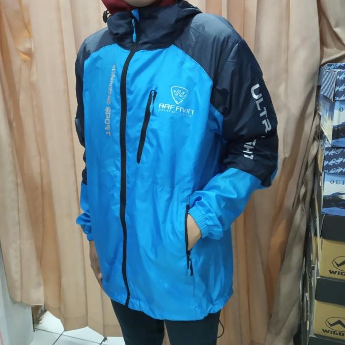 Jaket Arfavin jaket parasut running sport ultralight outdoor