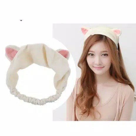 bando korea motif kucing / bandana