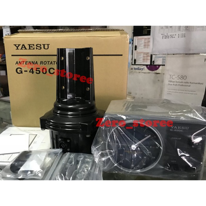 Antenna Rotator YAESU G-450C G 450C G 450 C Ori antena arahan yagi rig