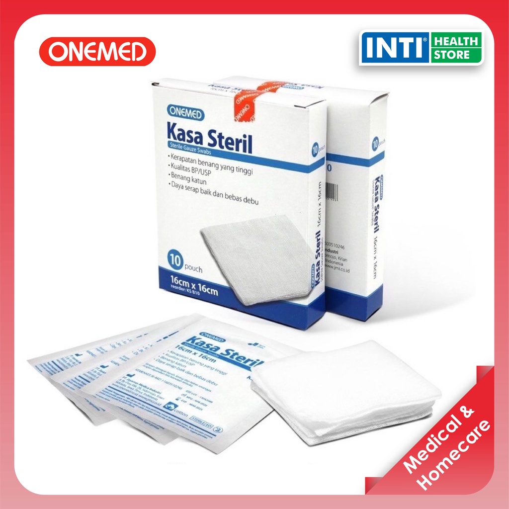 Onemed | Kasa Steril 16x16 Isi 10