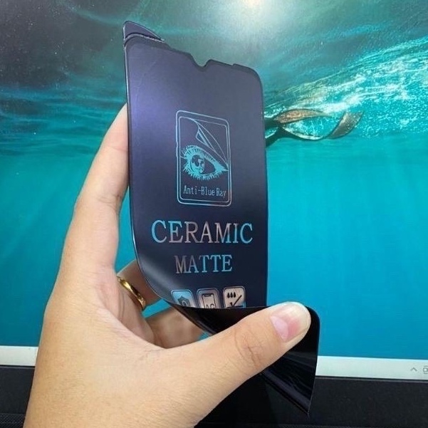 SCREEN PROTECTOR CERAMIC MATTE ANTI BLUE OPPO A16 - FA