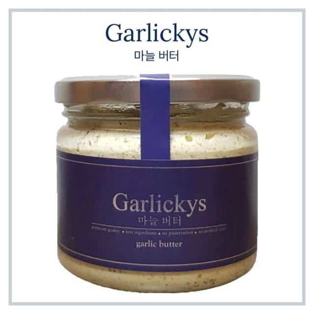 

Premium Garlickys Garlic Butter Selai Garlic Bread Nutella Ovomaltine Jam Makanan