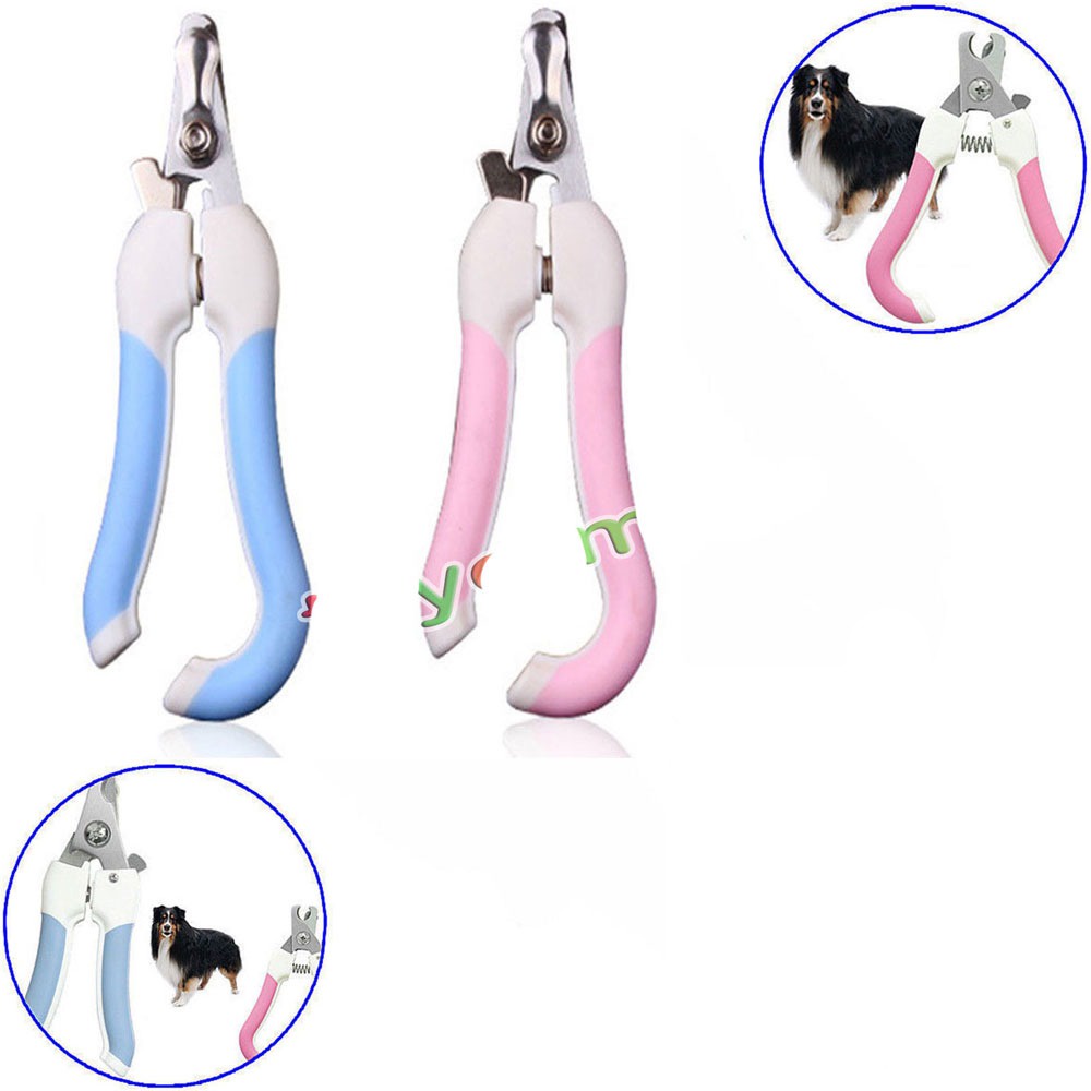 Gunting Kuku Anjing Kucing Kelinci Kikir Kuku Perapi Pemotong Stainless Steel Nail Clipper