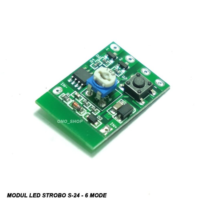 MOTOR-LAMPU- MODUL LED STROBO S-24 - 6 MODE -LAMPU-MOTOR.
