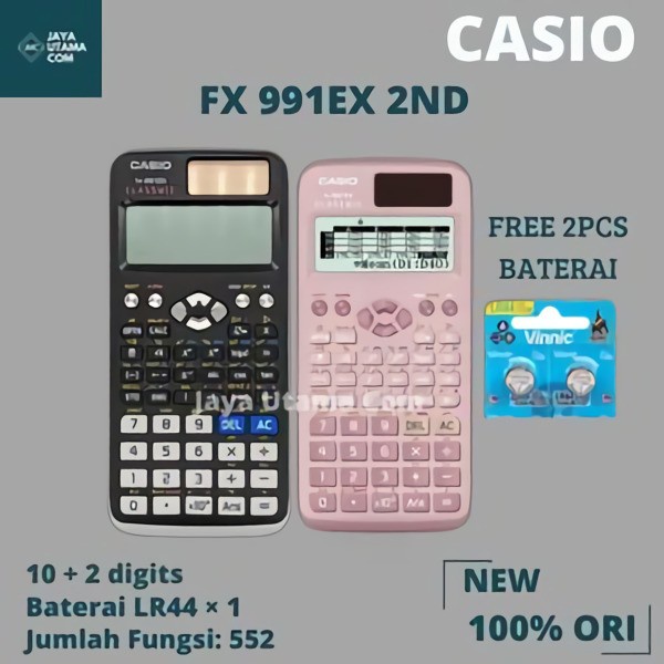 

CODE0J8 Kalkulator Casio FX 991EX