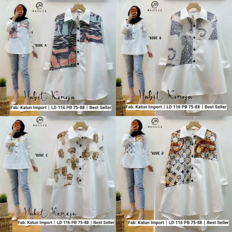HABIT KEMEJA KATUN IMPORT BY MASILCA