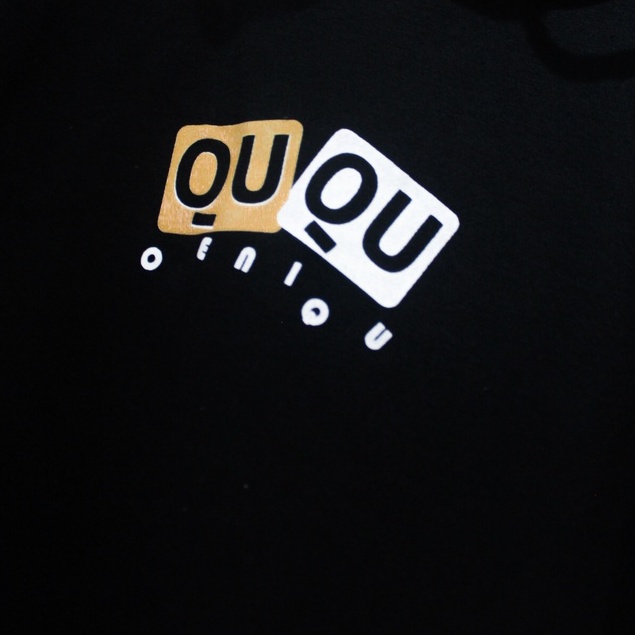 CREWNECK SWEATERSHIT OENIQU ORIGINAL SIZE L-XL-XXL-XXXL-XXXXL-XXXXXL QUQU BLACK