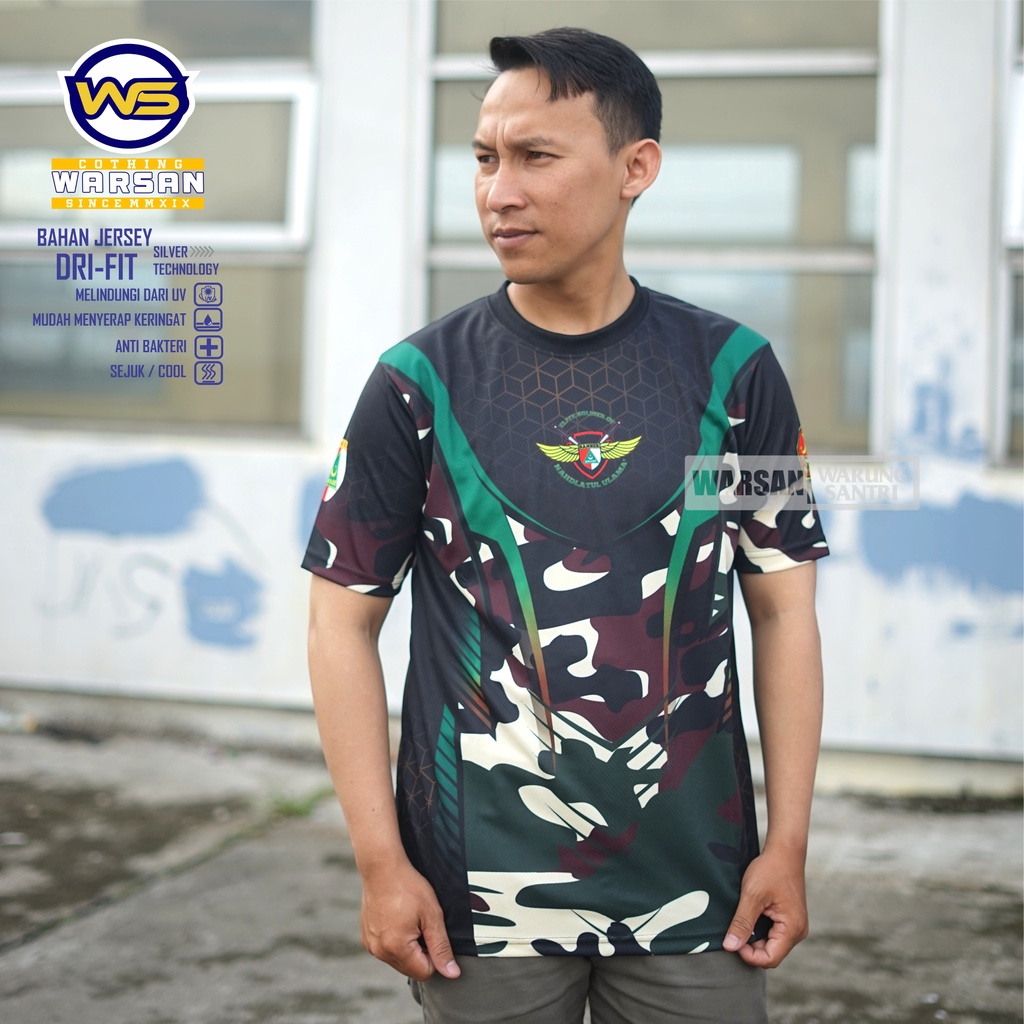 Kaos Banser Dryfit / Jersey Banser Drifit / Kaos Banser Fullprint