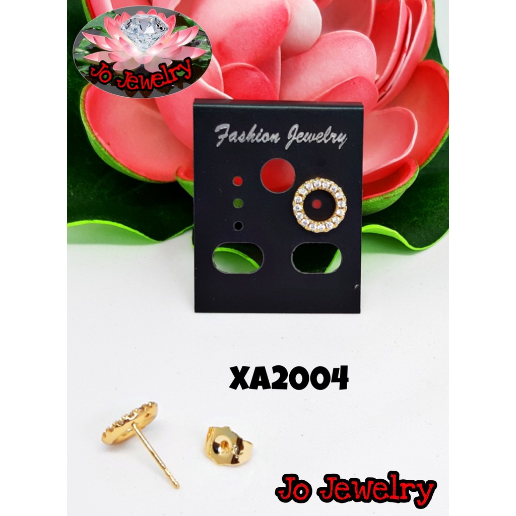 Anting stud tindikan xuping donat gold