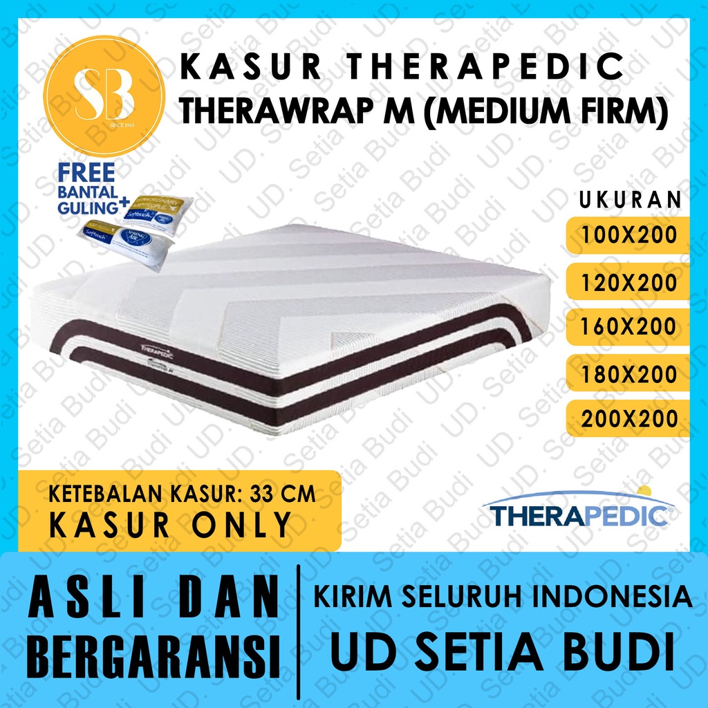 Kasur Therapedic Therawrap M Medium Firm