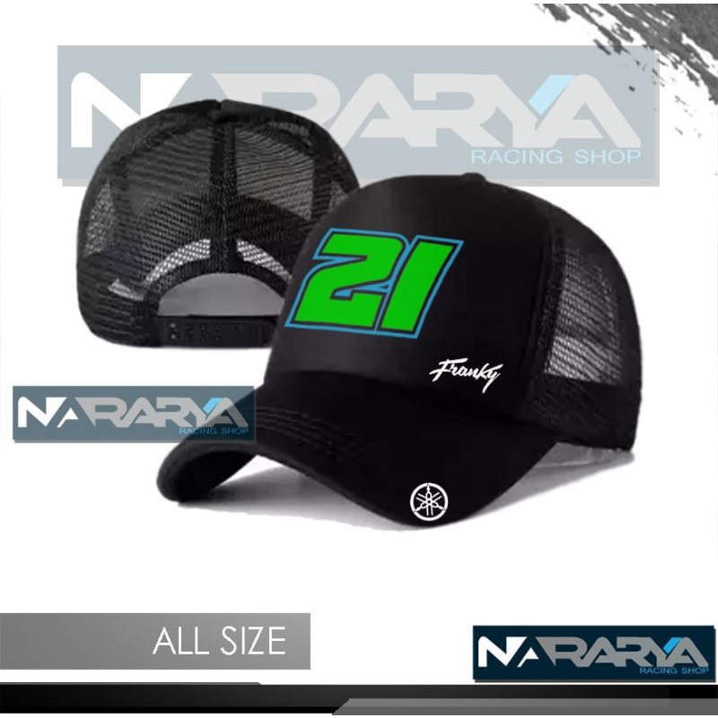 Topi Trucker Jaring Morbidelli21 Yamaha MotoGP