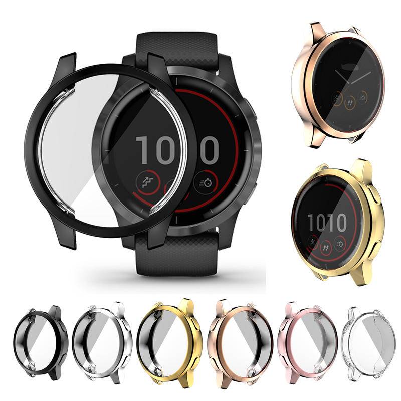 Case Pelindung Bahan Silikon Tpu Untuk Garmin Venu 2 / 2s Garmin Vivoactive 4s / 4 Bumper