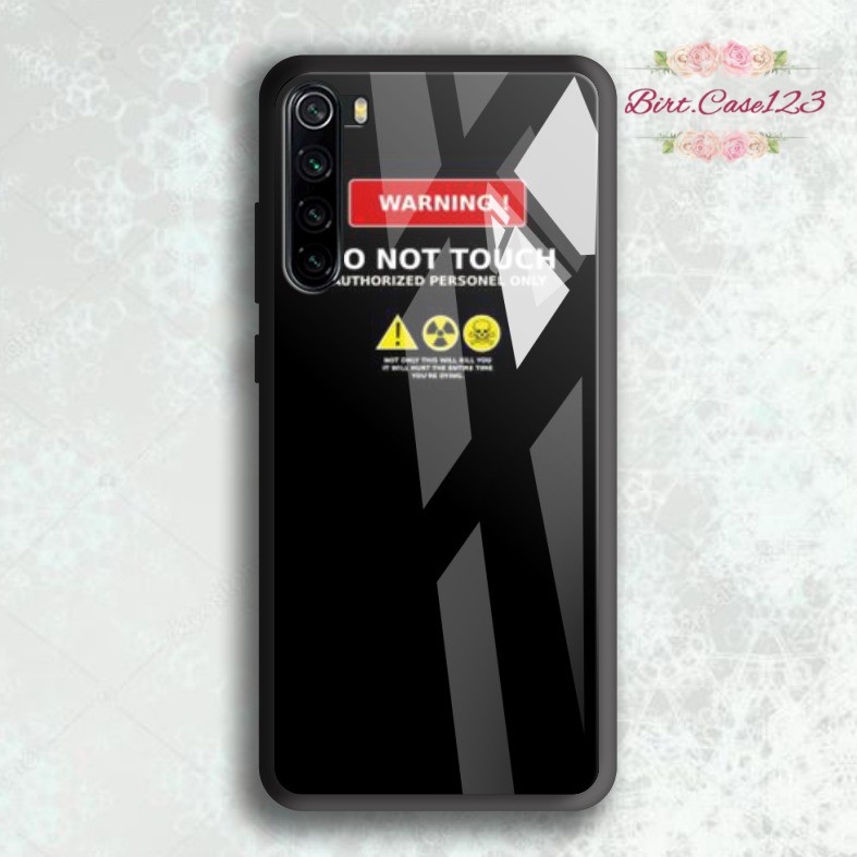 Case casing softcase silikon Gambar WARNING back case glass realme c1 c2 c3 3pro x xt 2 5 5pro 6 etc