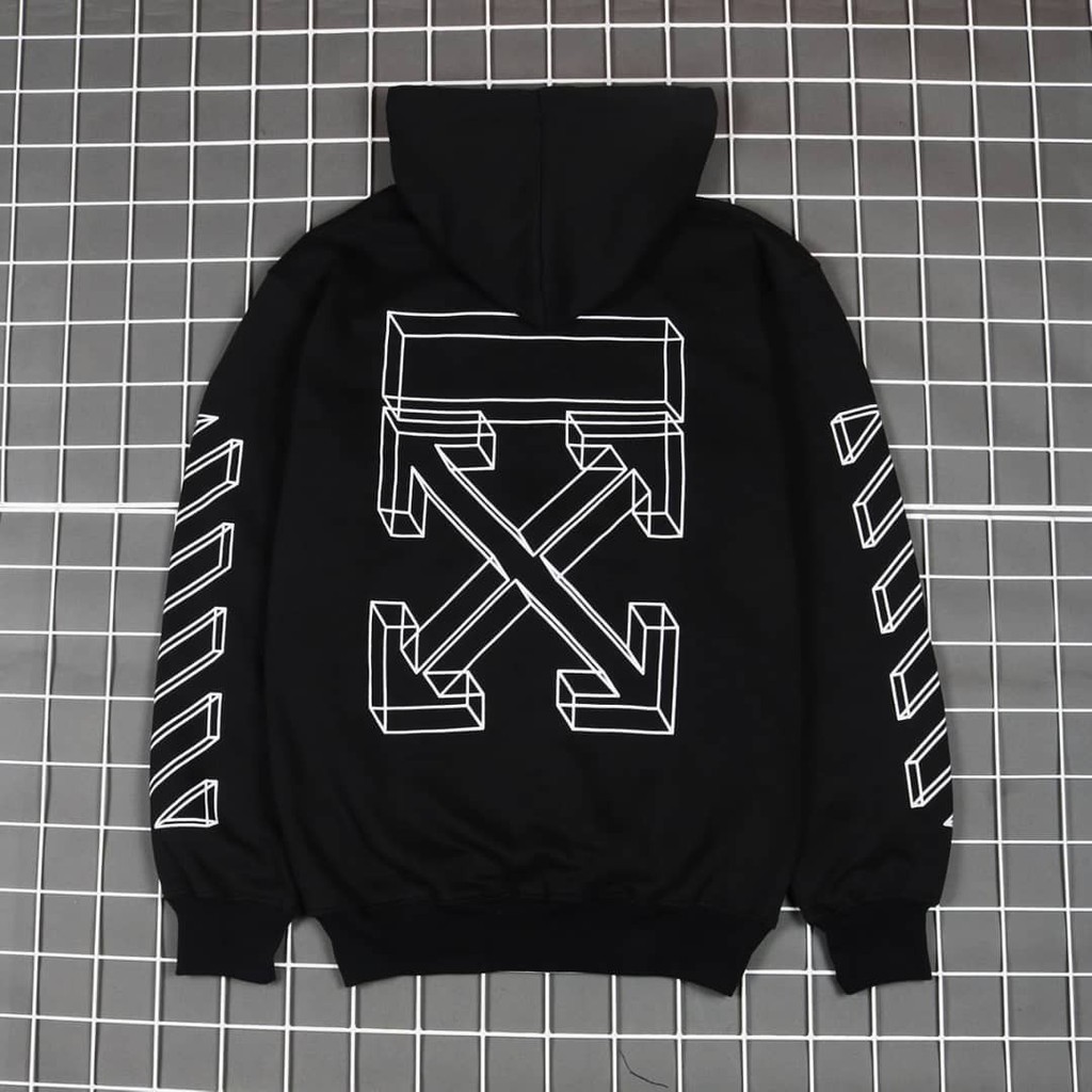 JAKET SWEATER HOODIE BS OF WHITE 3D UNISEX PREMIUM QUALITY