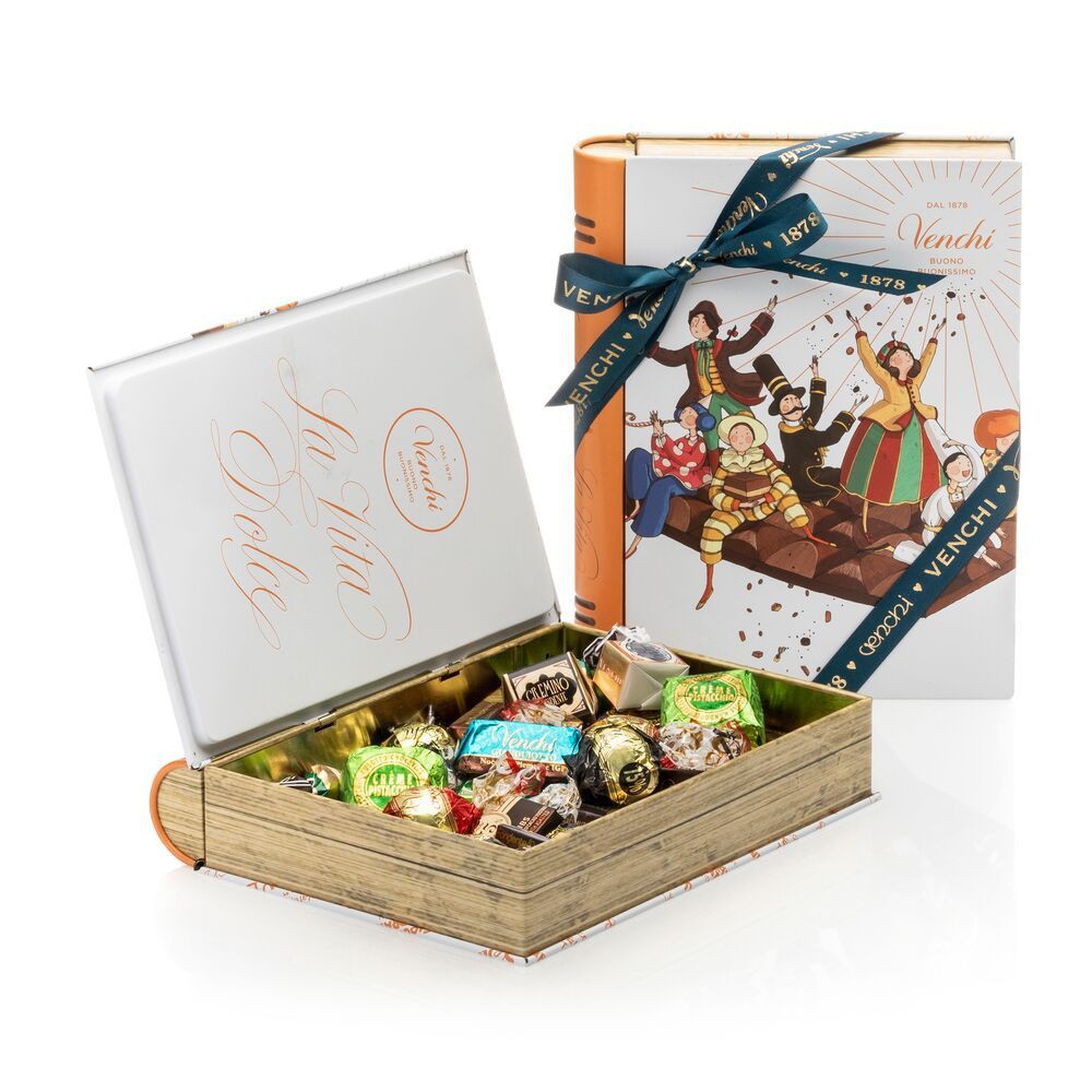 

Venchi Chocolate Box Maxi Book Gift Premium