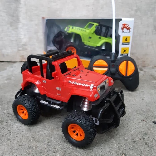 Mainan Rc Jeep Rubicon - Mobil Remote Control Jeep Anak Edukasi