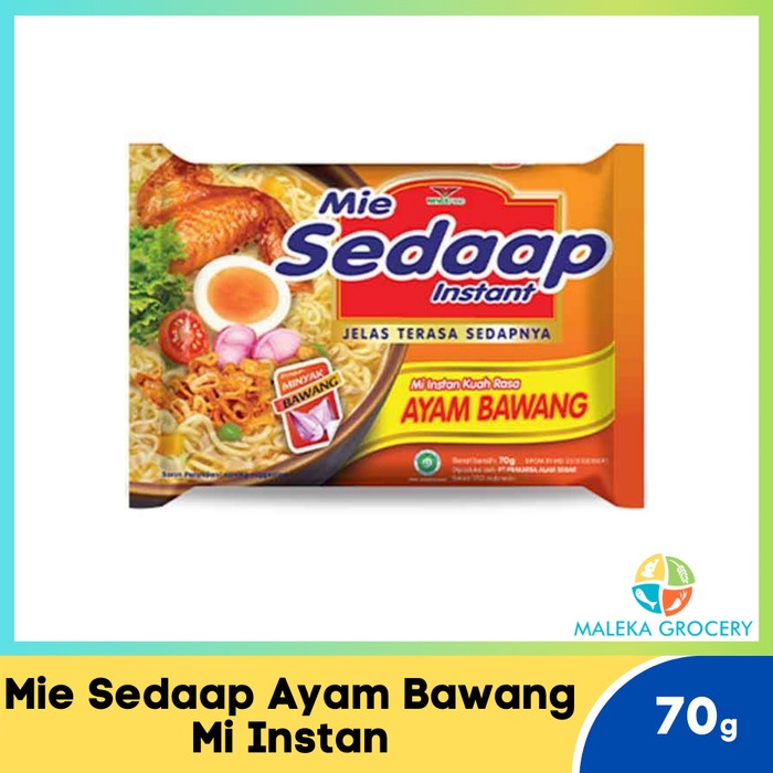 

Mie Sedaap Ayam Bawang 70 gram | Mi Instan