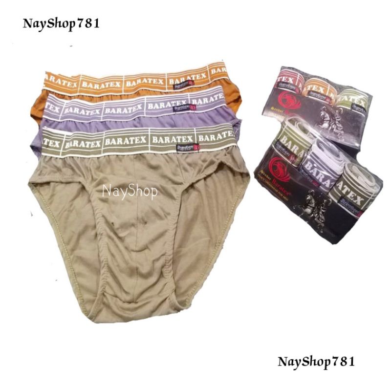 Celana dalam pria/cd cowok karet boxer BARATEX SANDOR