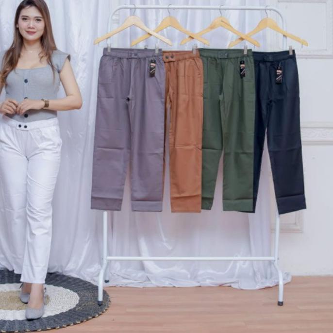 LINEN PANTS KANCING / CELANA LINEN MURAH / CELANA WANITA LINEN / DAILY PANTS / CELANA LINEN MURAH