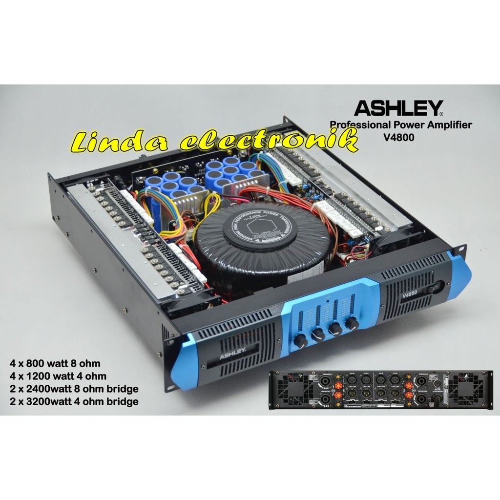 Power Ashley V4800 4channel