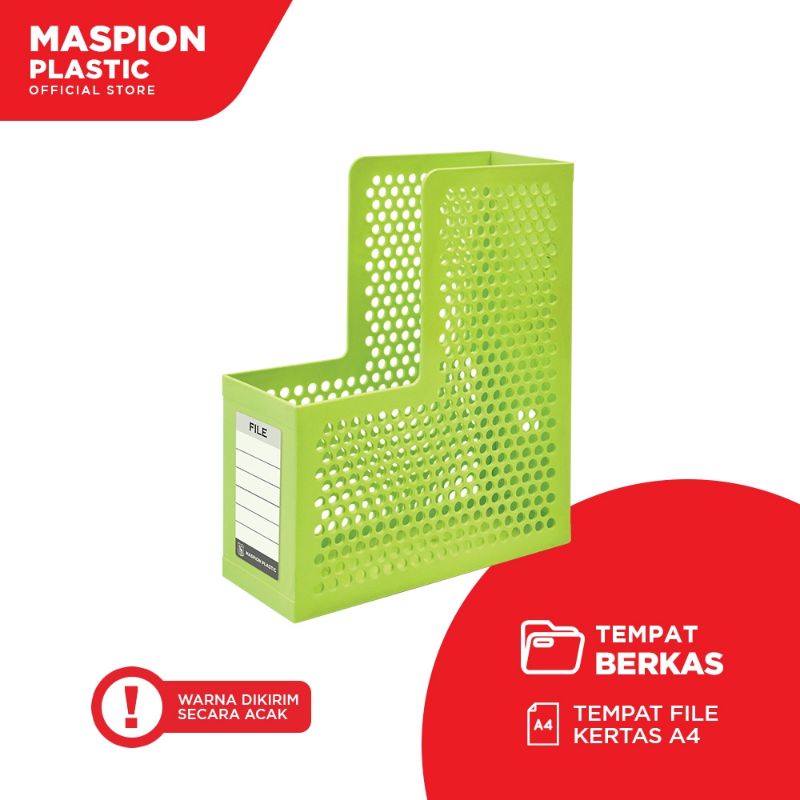 Maspion Tempat Buku Plastik Kotak File Organizer Kertas SYS Box A